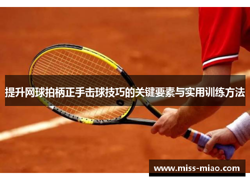 提升网球拍柄正手击球技巧的关键要素与实用训练方法